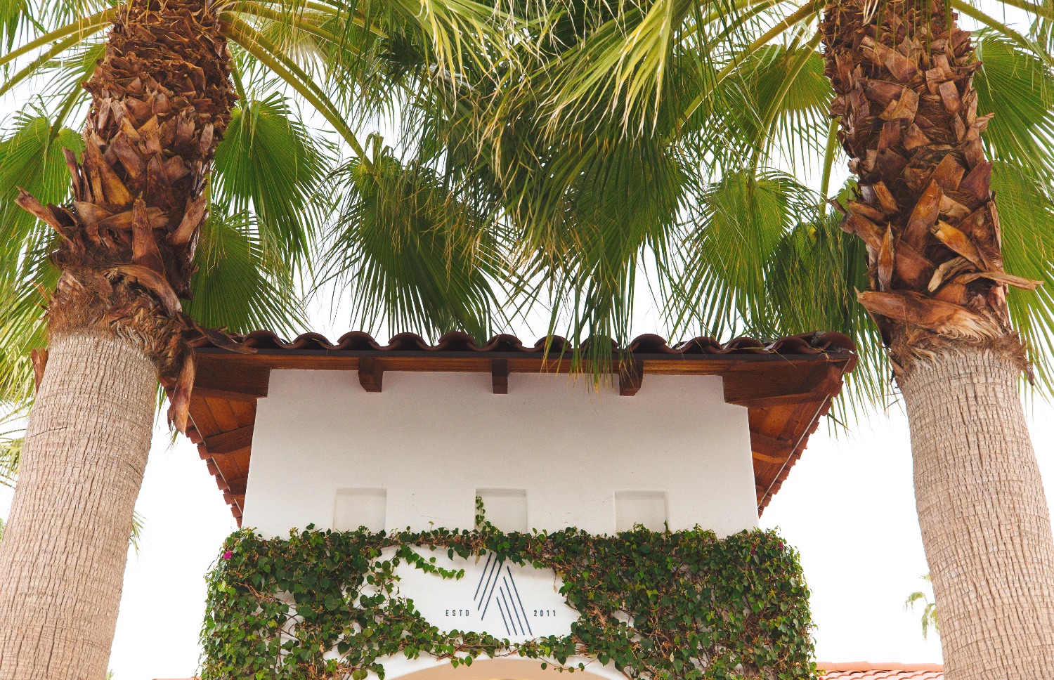 Alcazar Hotel arch with ivy